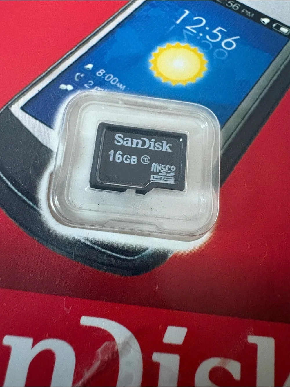 Sandisk 16GB microSD Card - Black